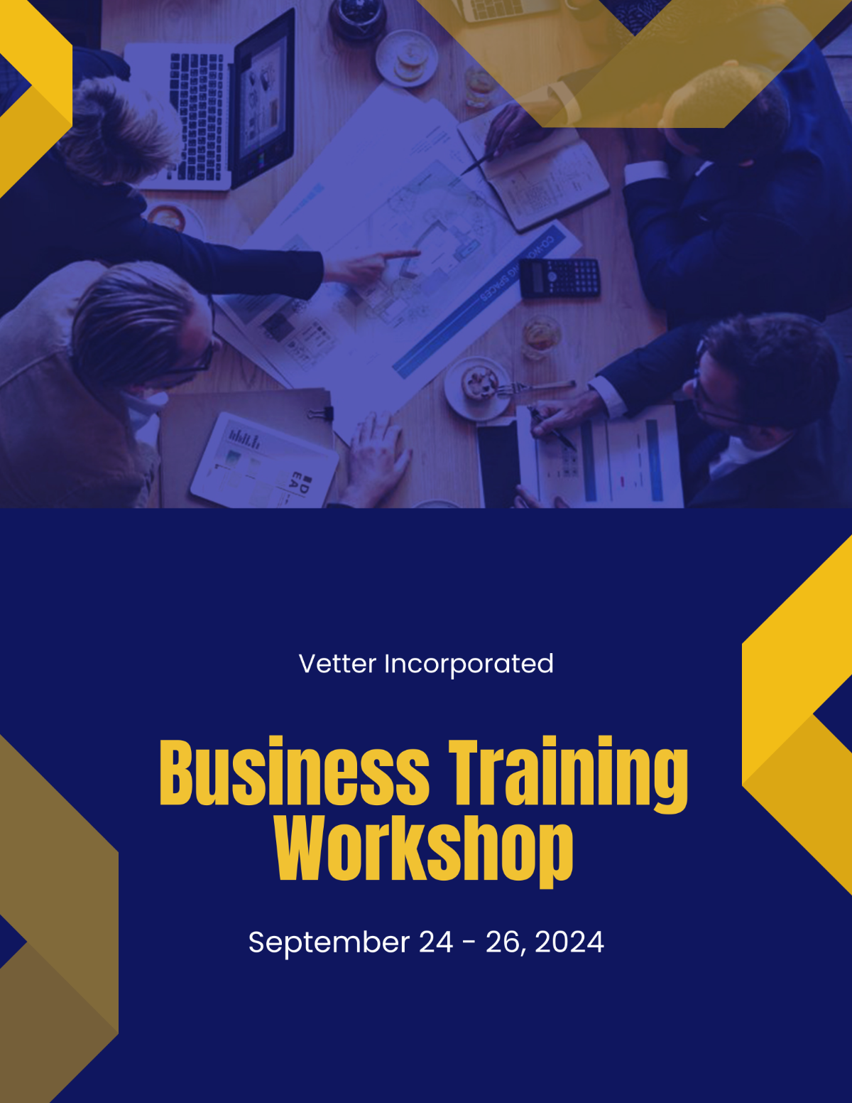 Business Workshop Flyer Template - Edit Online & Download