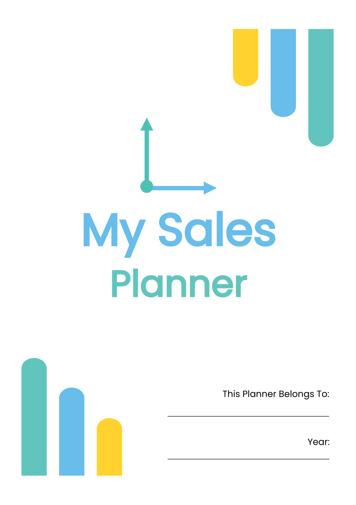 Free Editable Sales Planner Template