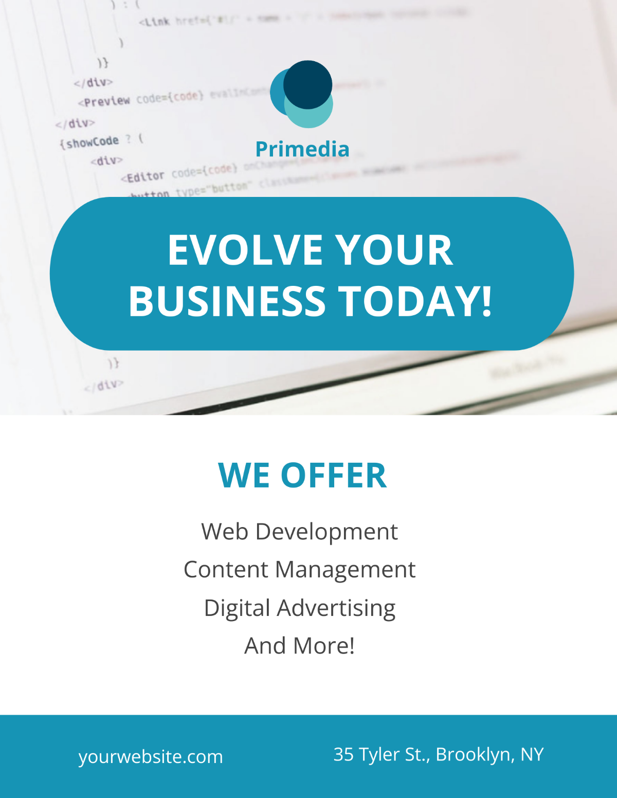 Business Services Flyer Template