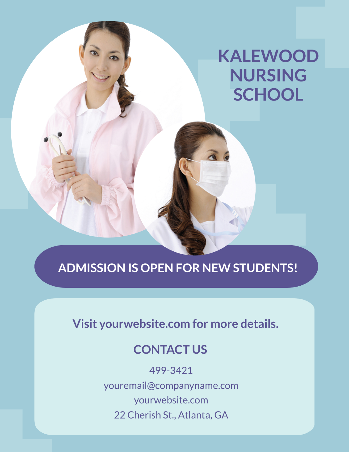 Free Nursing Flyer Template