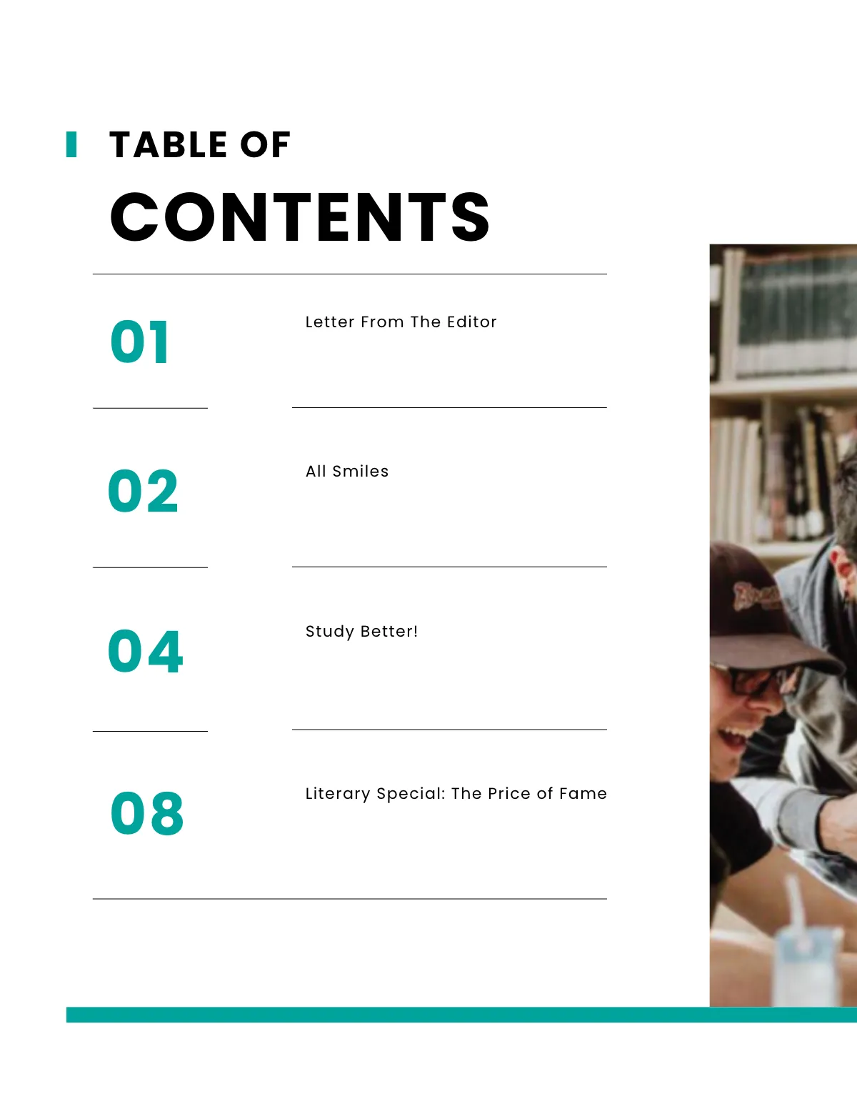 Free Student Magazine Template to Edit Online
