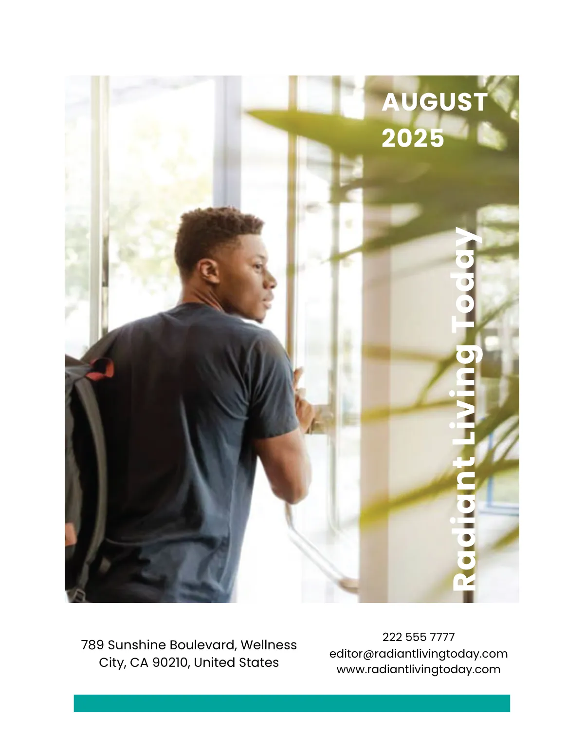 Free Student Magazine Template to Edit Online