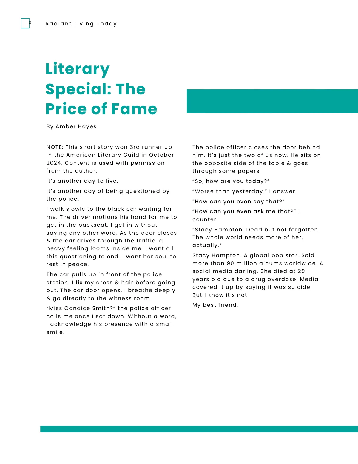 Free Student Magazine Template to Edit Online