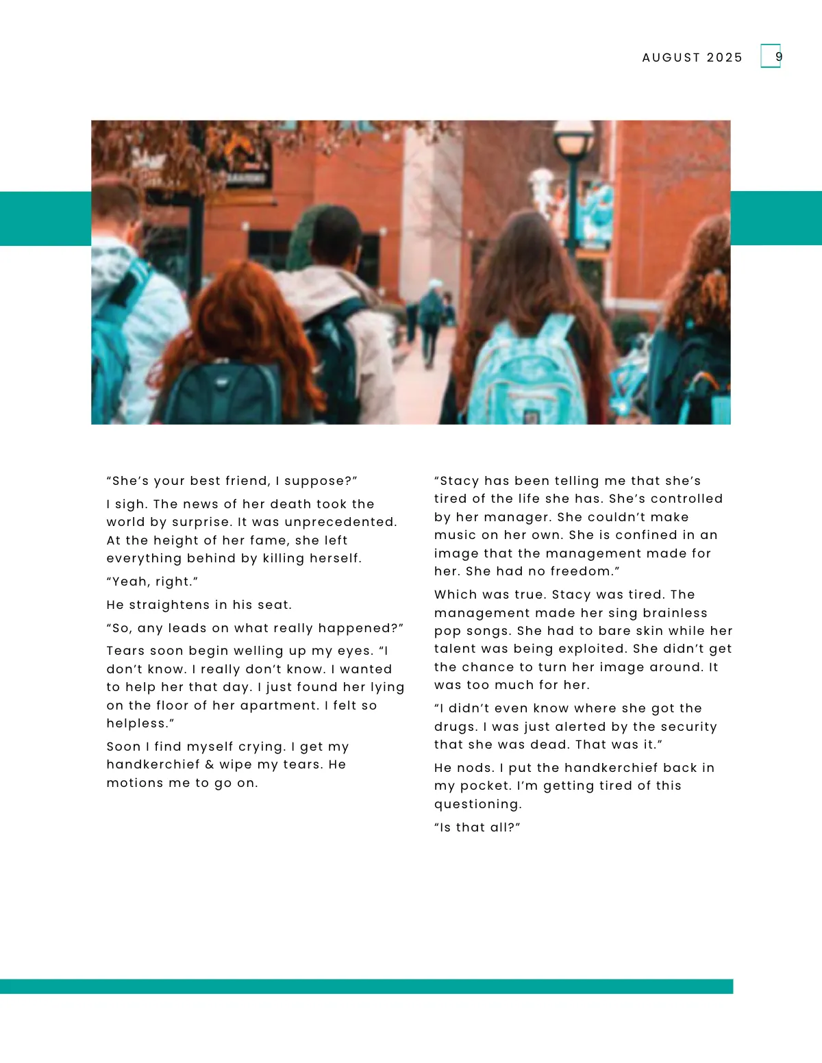 Free Student Magazine Template to Edit Online