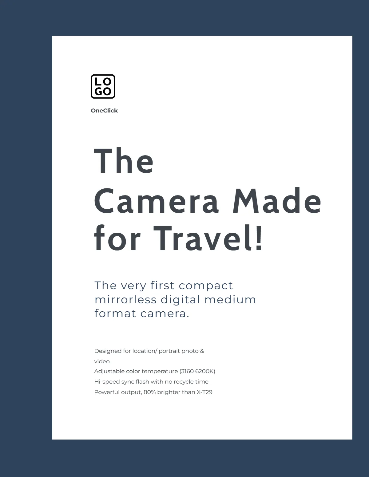 Free Tourist Magazine Template to Edit Online