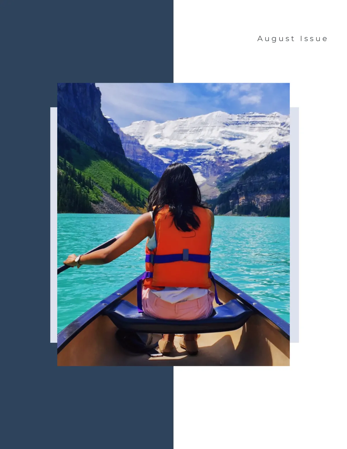 Free Tourist Magazine Template to Edit Online