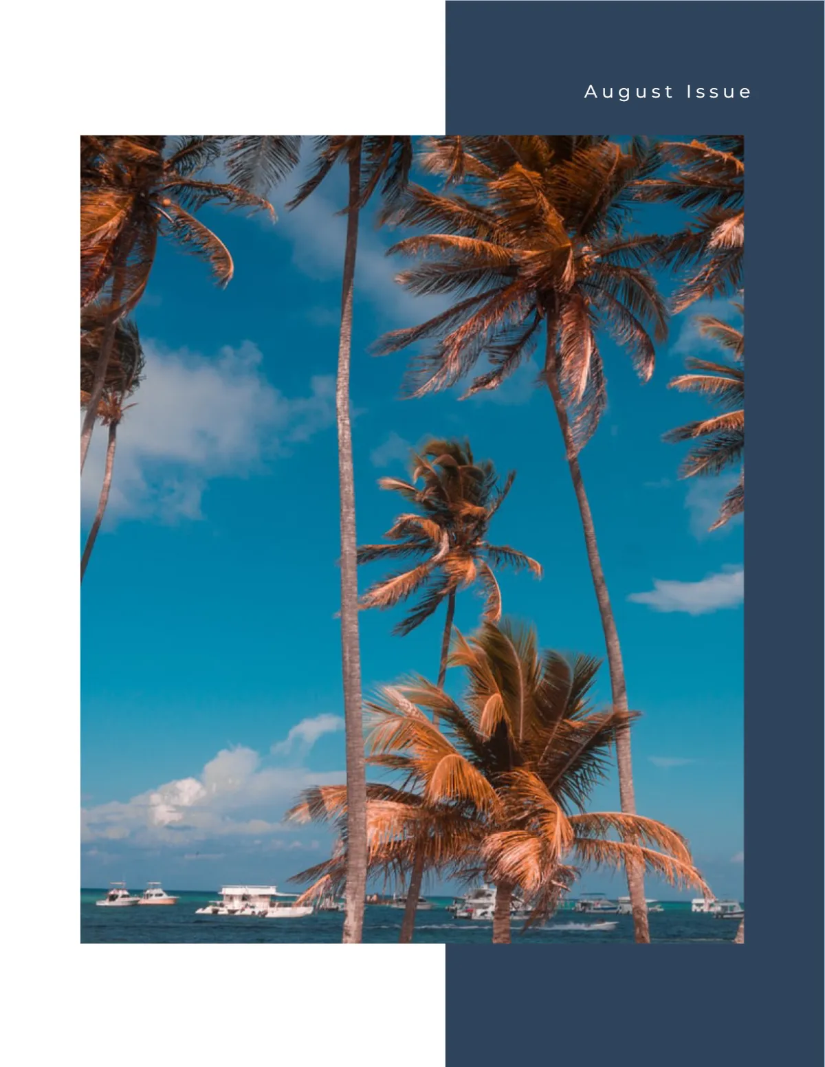 Free Tourist Magazine Template to Edit Online