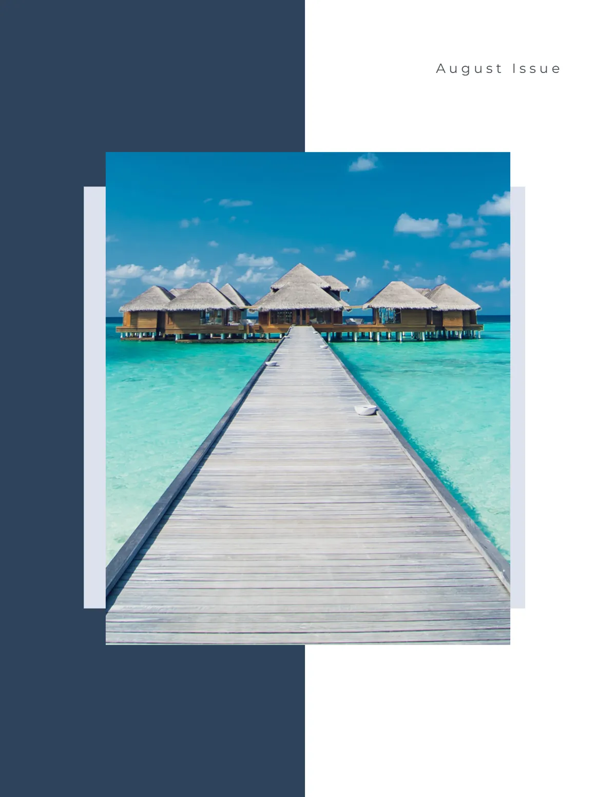 Free Tourist Magazine Template to Edit Online