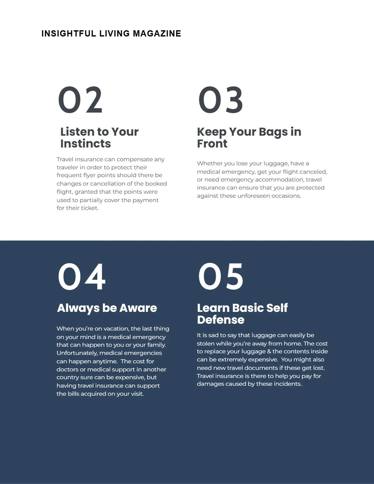 Free Tourist Magazine Template to Edit Online