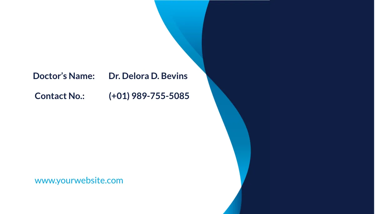 Free Medication Card Template to Edit Online