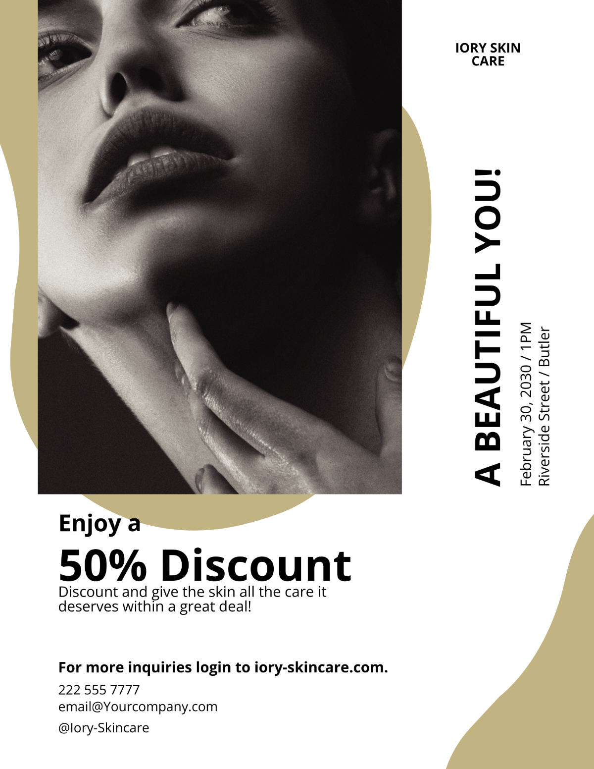 Skin Treatment Flyer Template - Edit Online & Download