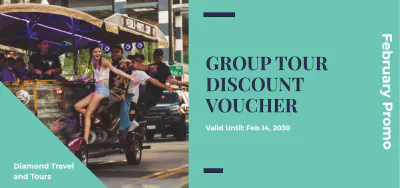 Free Group Discount Voucher Template to Edit Online