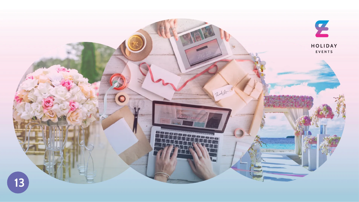 Free Event Planner Presentation Template to Edit Online