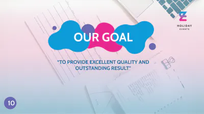 Free Event Planner Presentation Template to Edit Online