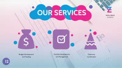 Free Event Planner Presentation Template to Edit Online