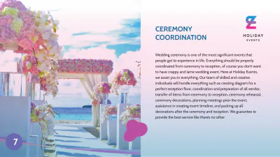 Free Event Planner Presentation Template to Edit Online