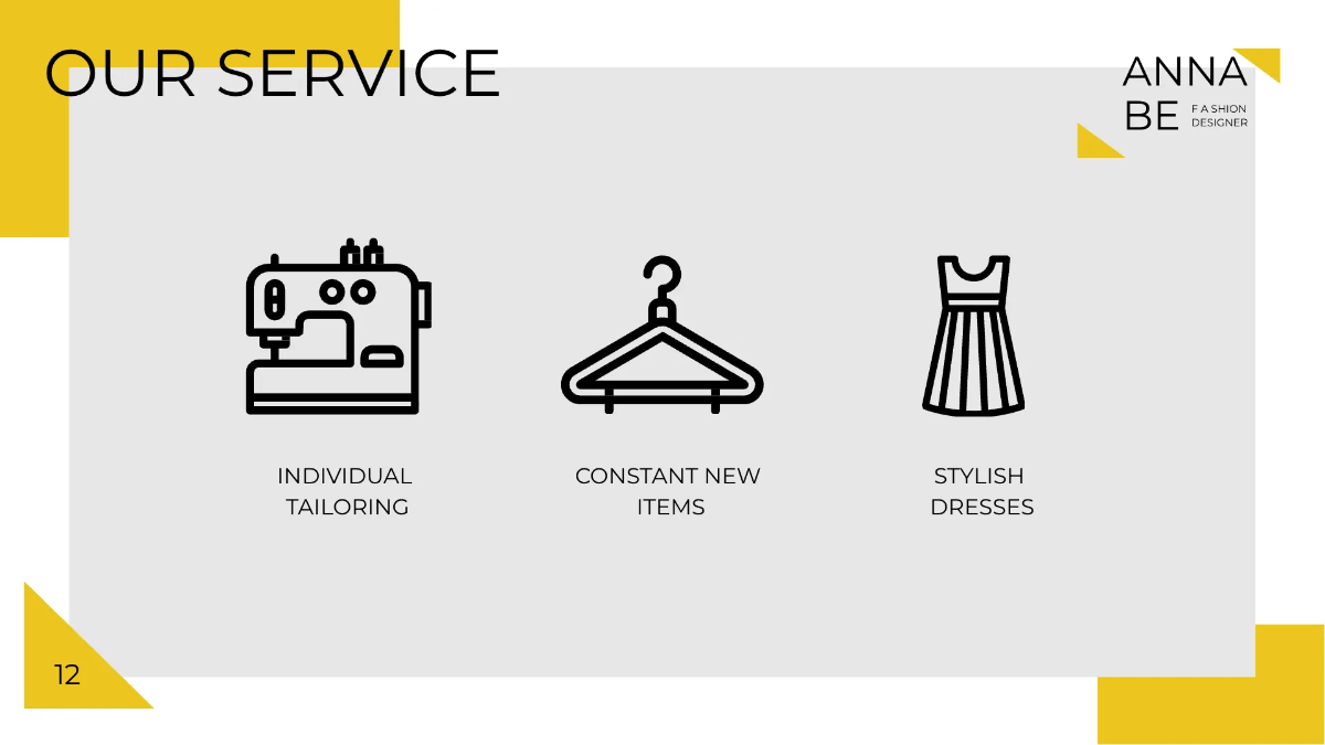 Free Fashion Designer Presentation Template to Edit Online