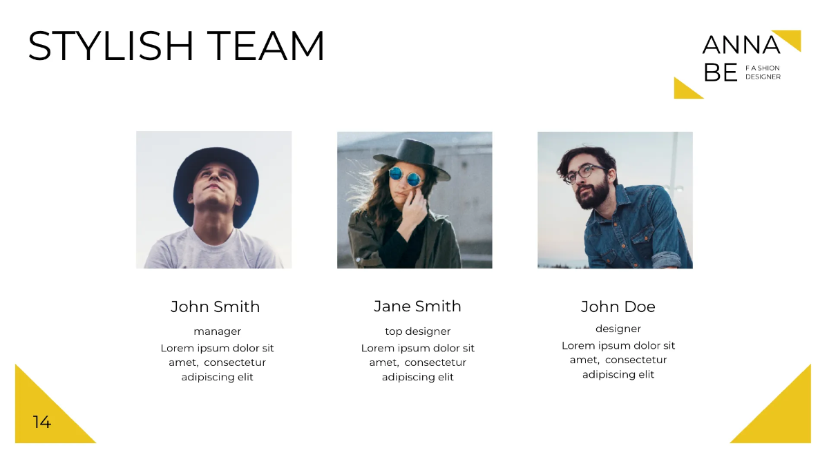 Free Fashion Designer Presentation Template to Edit Online