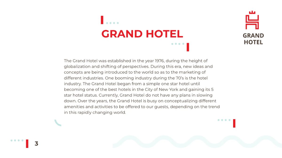 Free Hotel Presentation Template to Edit Online