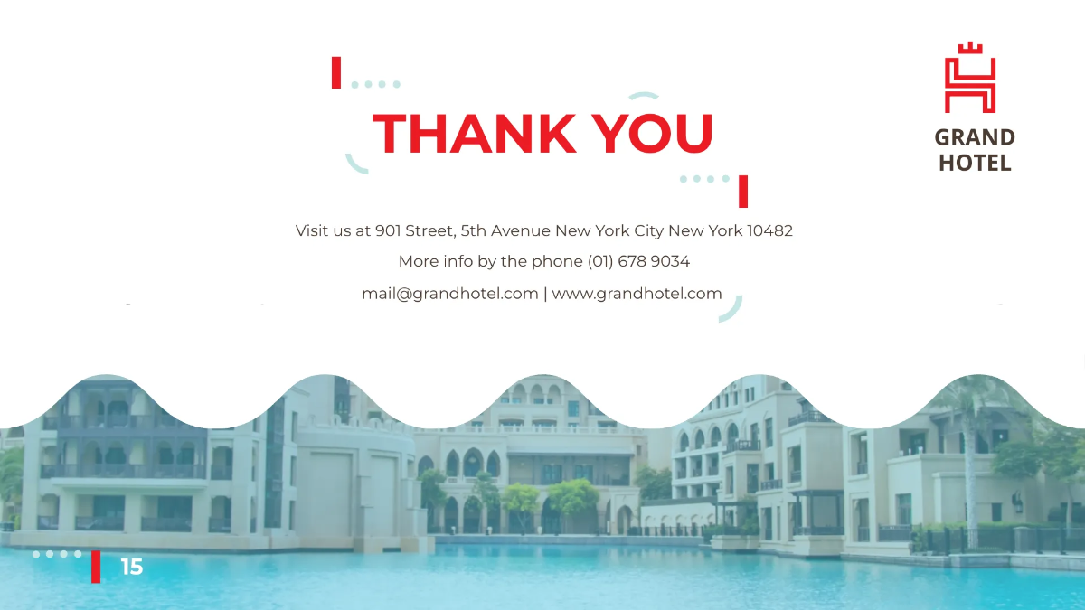 Free Hotel Presentation Template to Edit Online