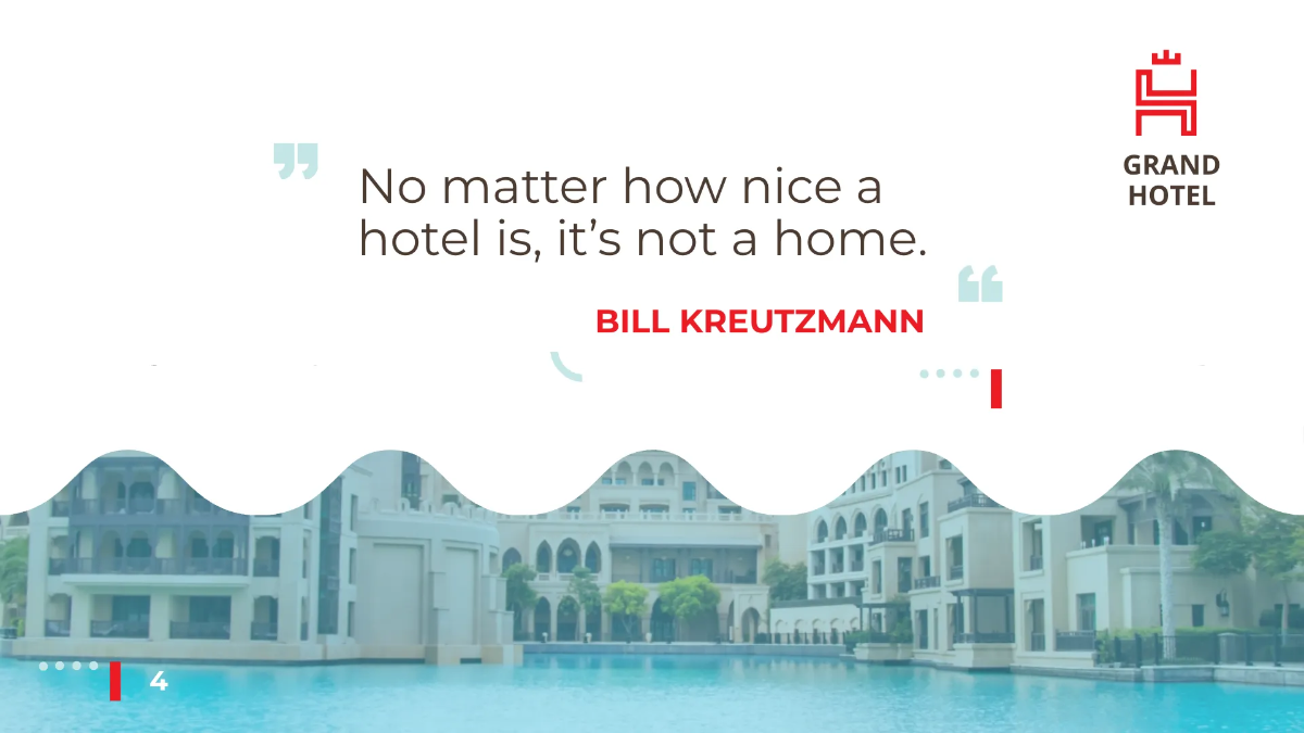 Free Hotel Presentation Template to Edit Online