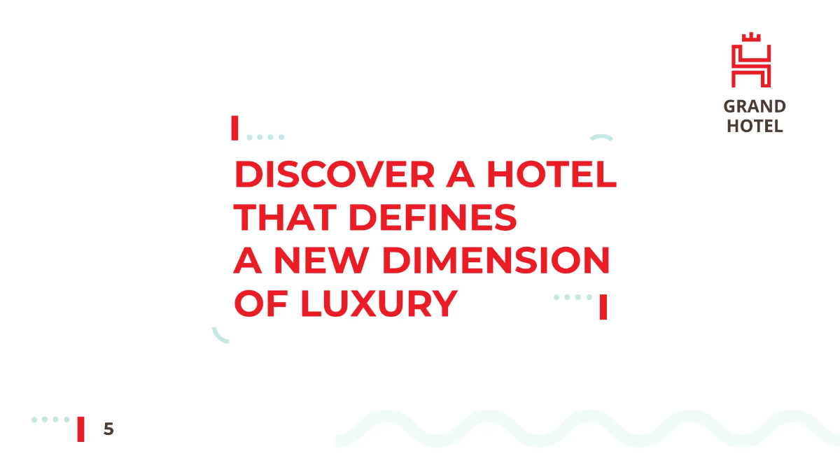 Free Hotel Presentation Template to Edit Online