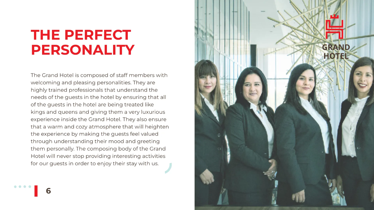 Free Hotel Presentation Template to Edit Online