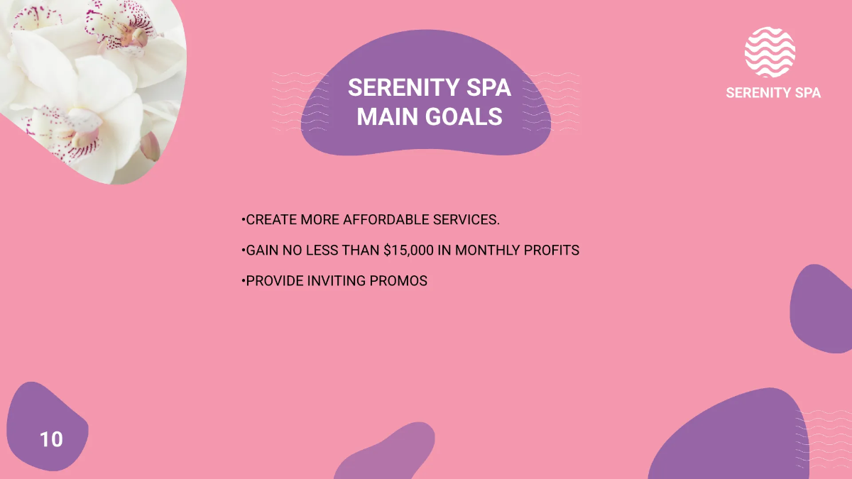 Free Spa Presentation Template to Edit Online