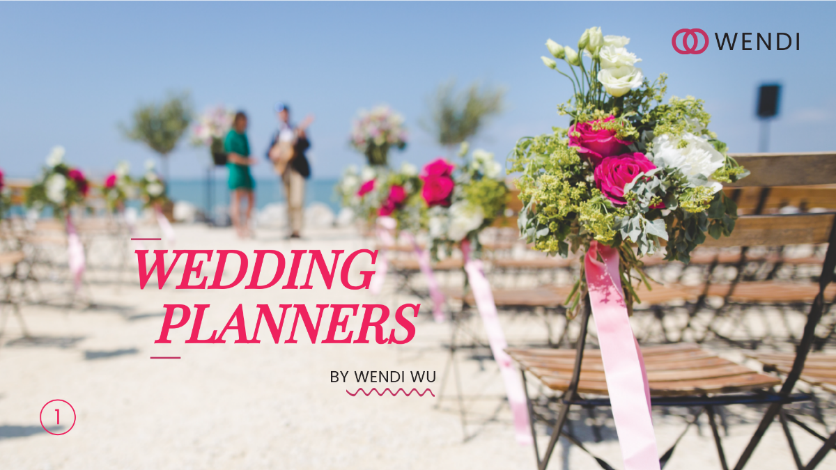Fall Wedding Planners Presentation Template