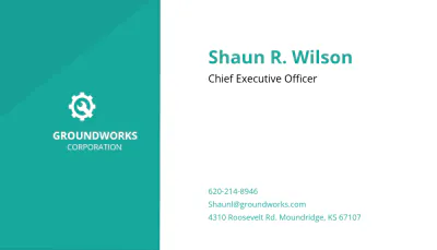 Free Heavy Equipment Business Card Template to Edit Online