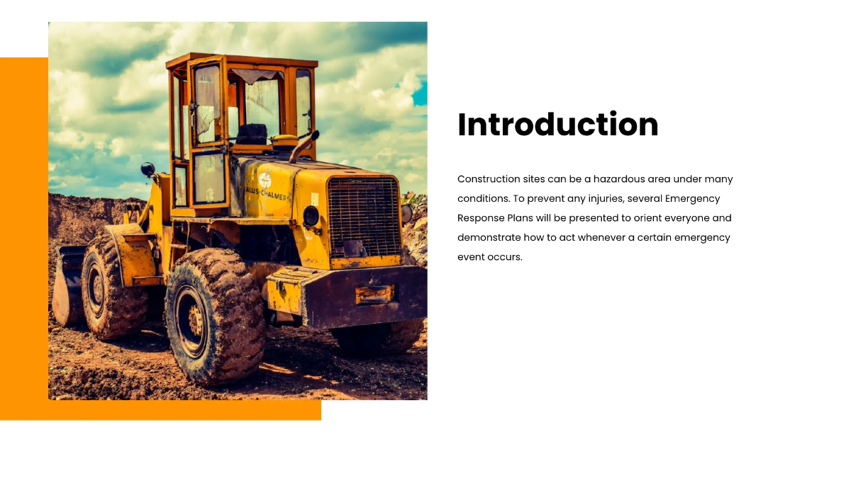 Free Emergency Response Presentation Template to Edit Online