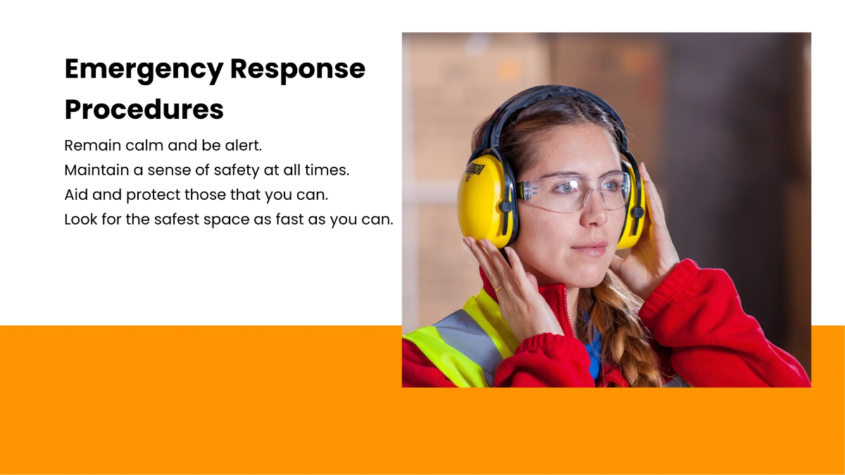 Free Emergency Response Presentation Template to Edit Online