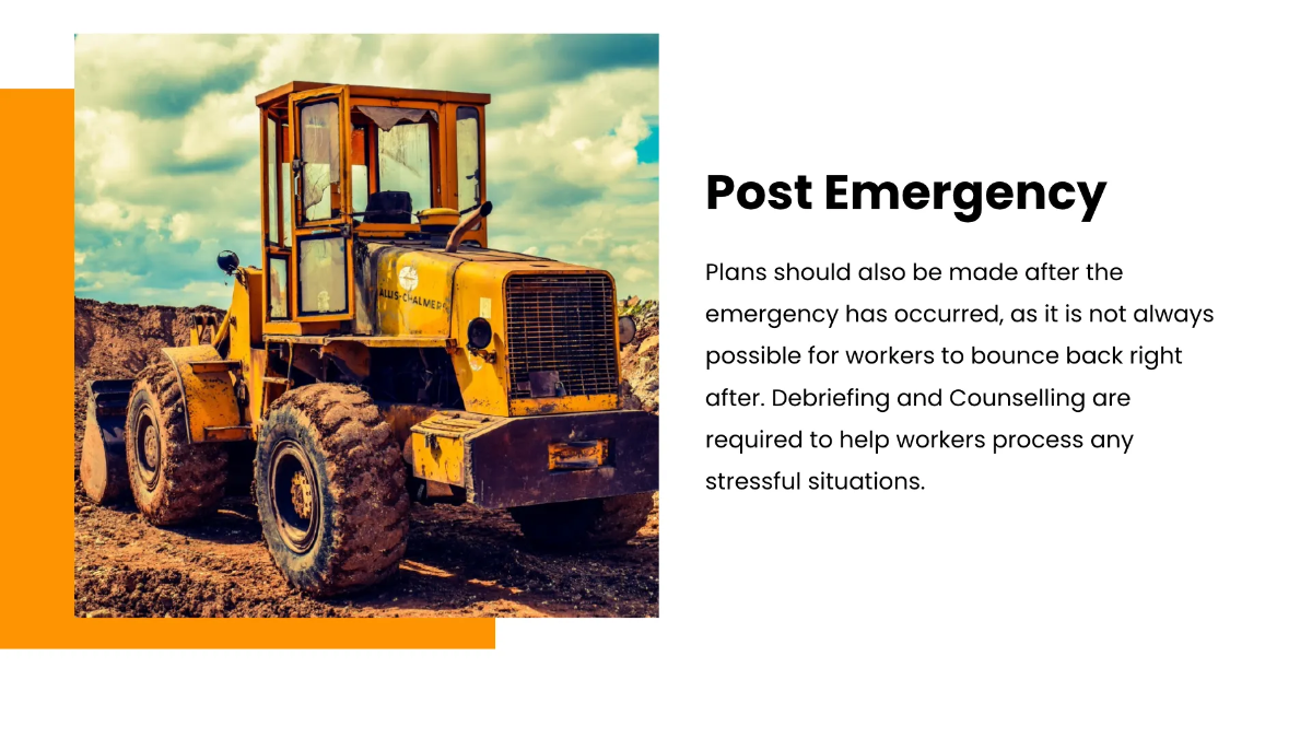 Free Emergency Response Presentation Template to Edit Online