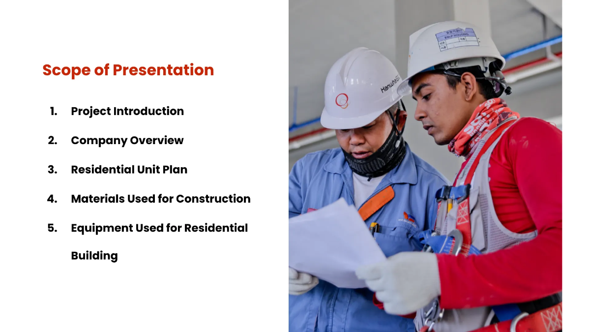 Free Residential Building Presentation Template to Edit Online