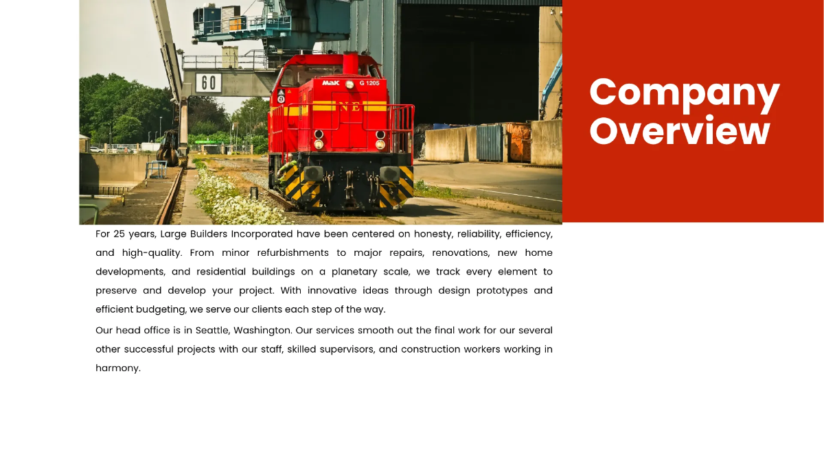 Free Residential Building Presentation Template to Edit Online