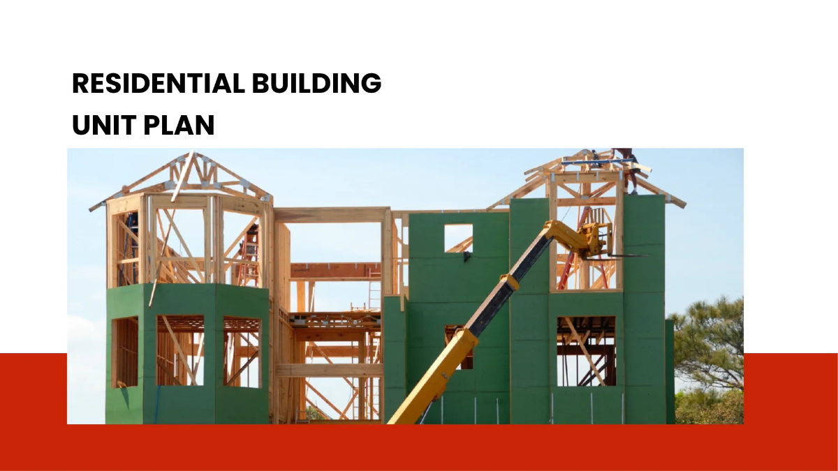 Free Residential Building Presentation Template to Edit Online