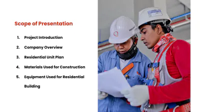 Free Residential Building Presentation Template to Edit Online
