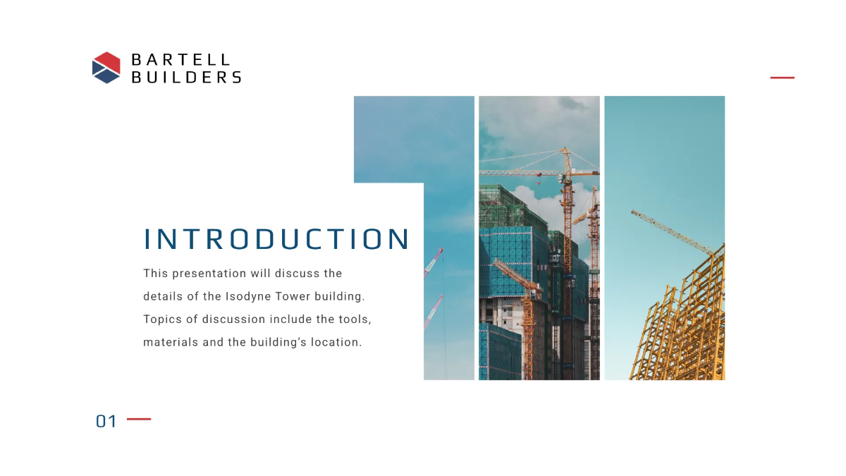 Free Building Presentation Template to Edit Online