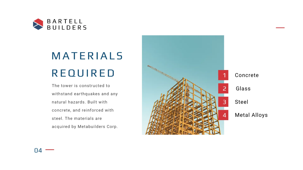 Free Building Presentation Template to Edit Online