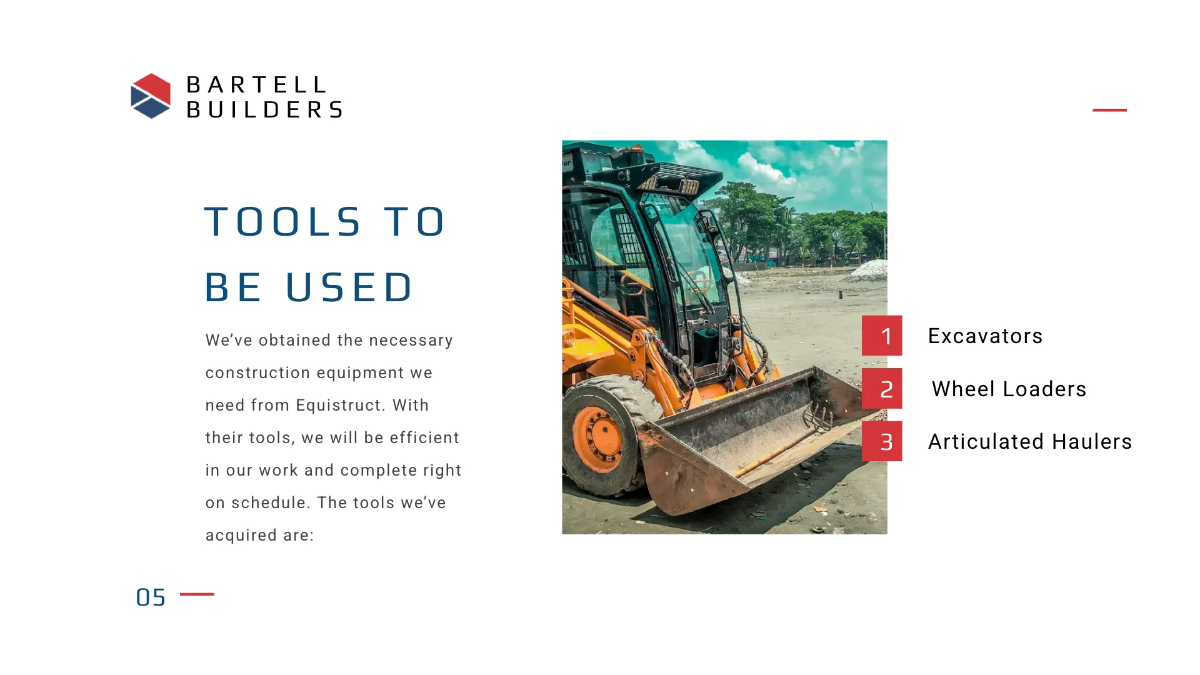 Free Building Presentation Template to Edit Online