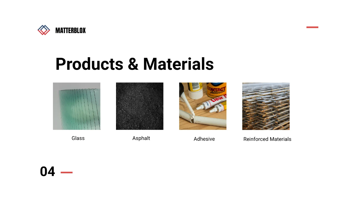 Free Building Materials Presentation Template to Edit Online