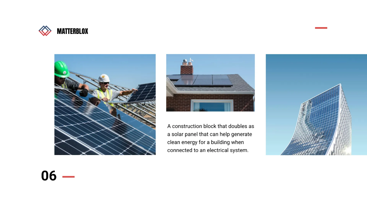 Free Building Materials Presentation Template to Edit Online