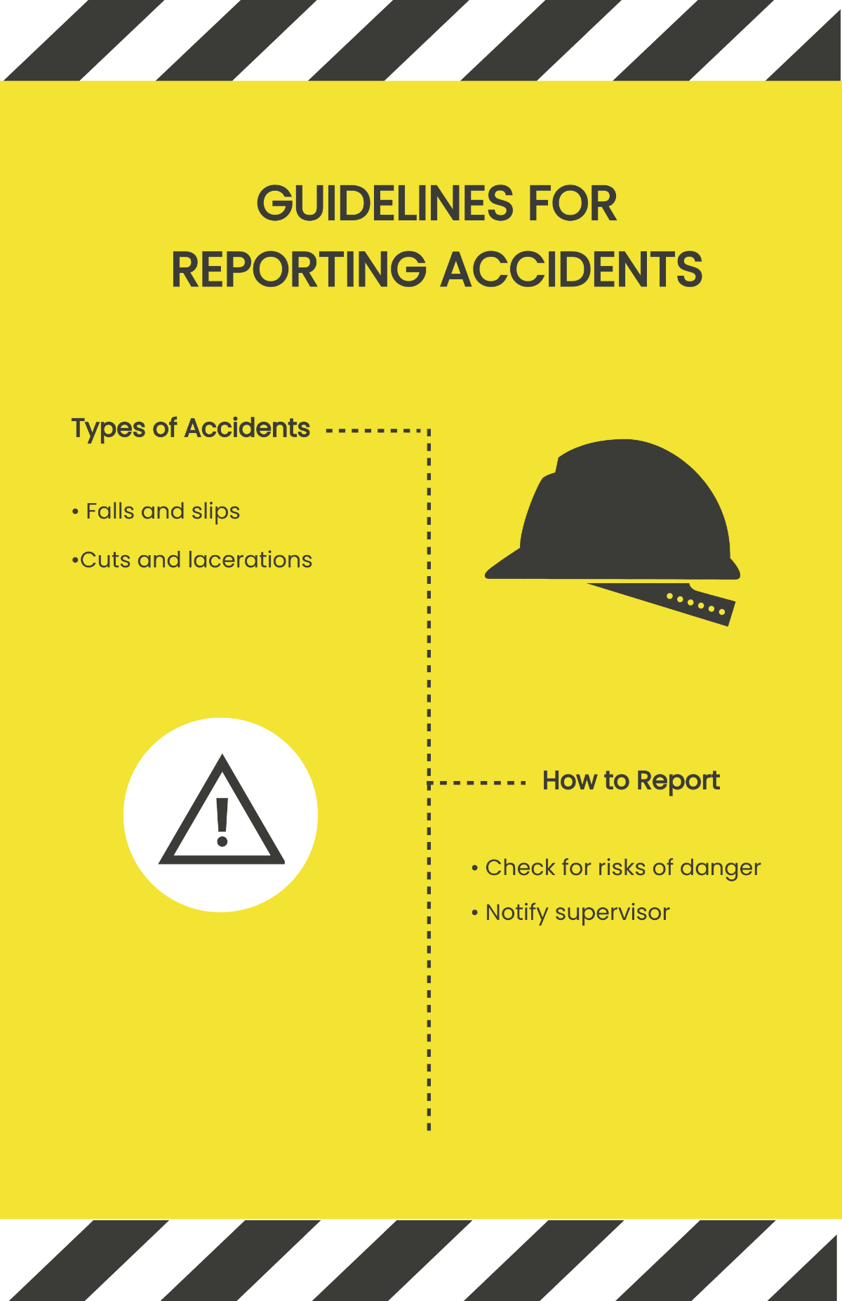 Accident Reporting Poster Template