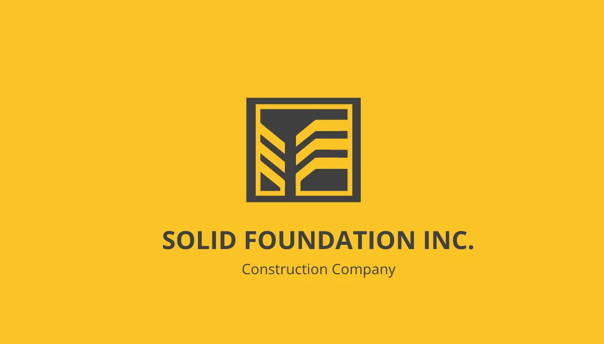 Free General Building Contractor Business Card Template to Edit Online