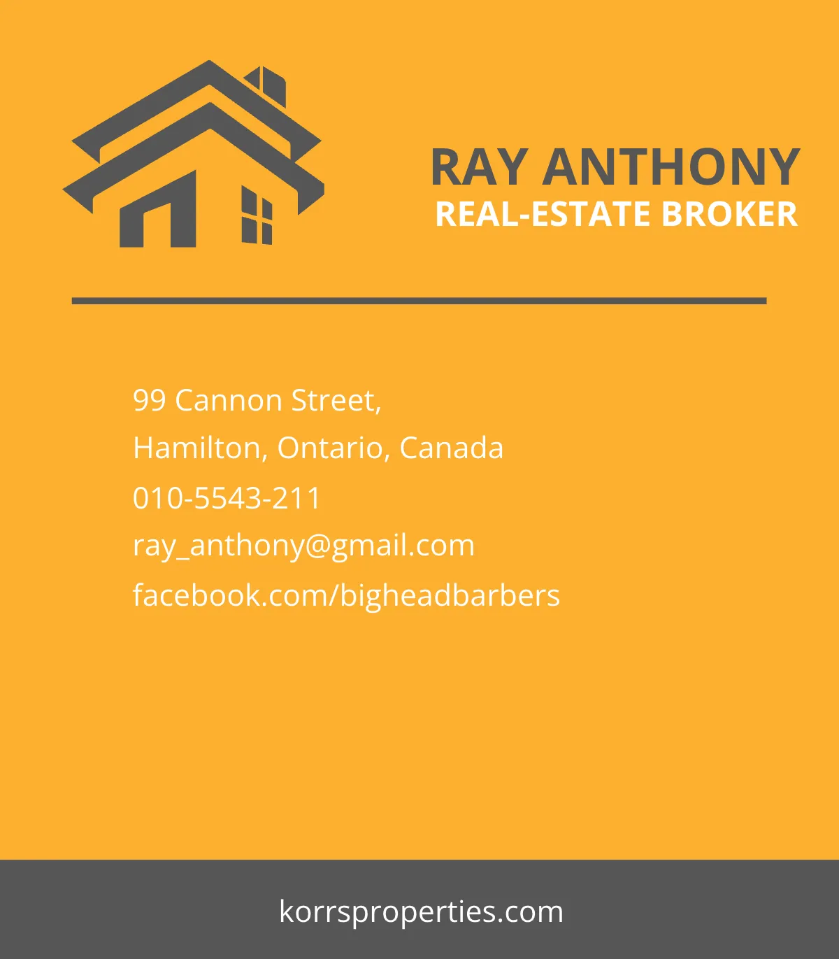 Free Mini Social Business Card Template to Edit Online