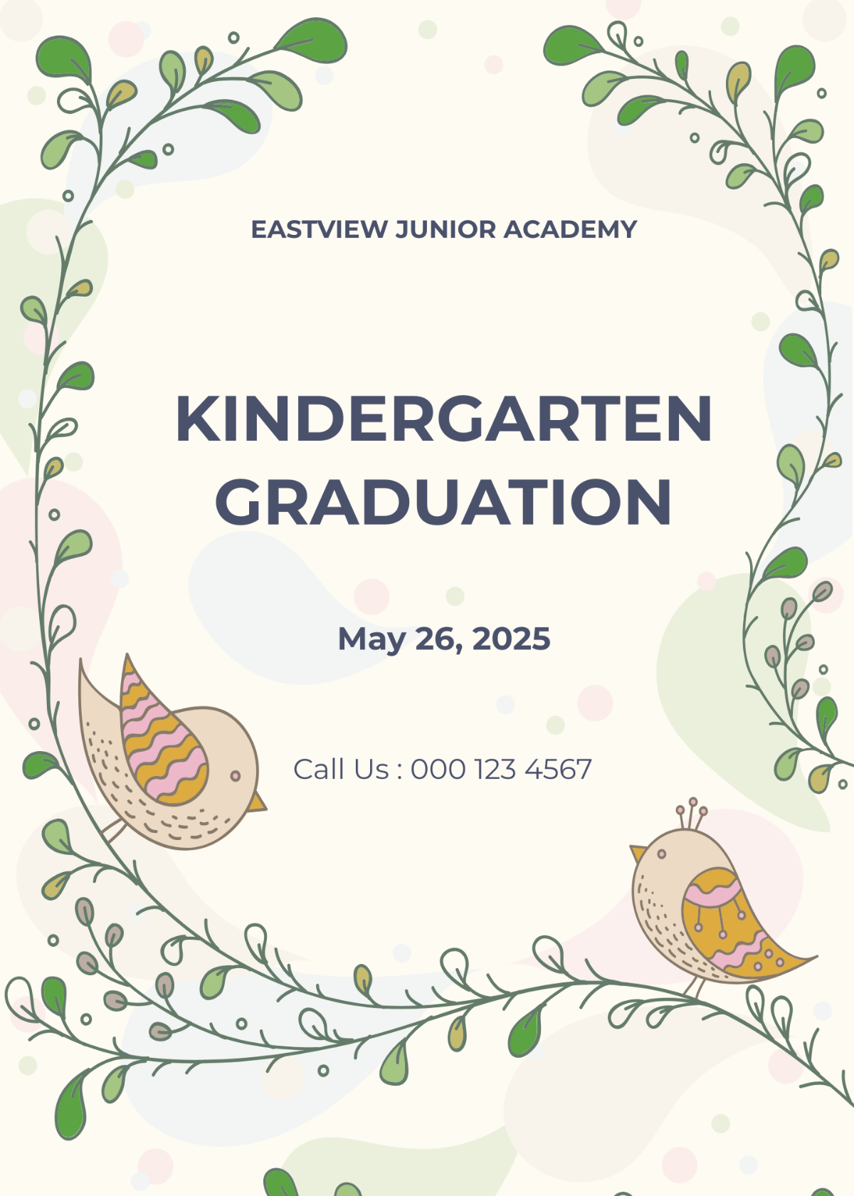 Kindergarten Announcement
