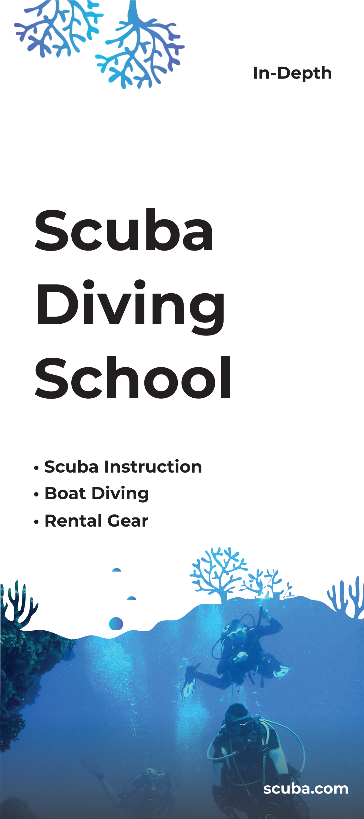 Scuba Diving School DL Card Template - Edit Online & Download