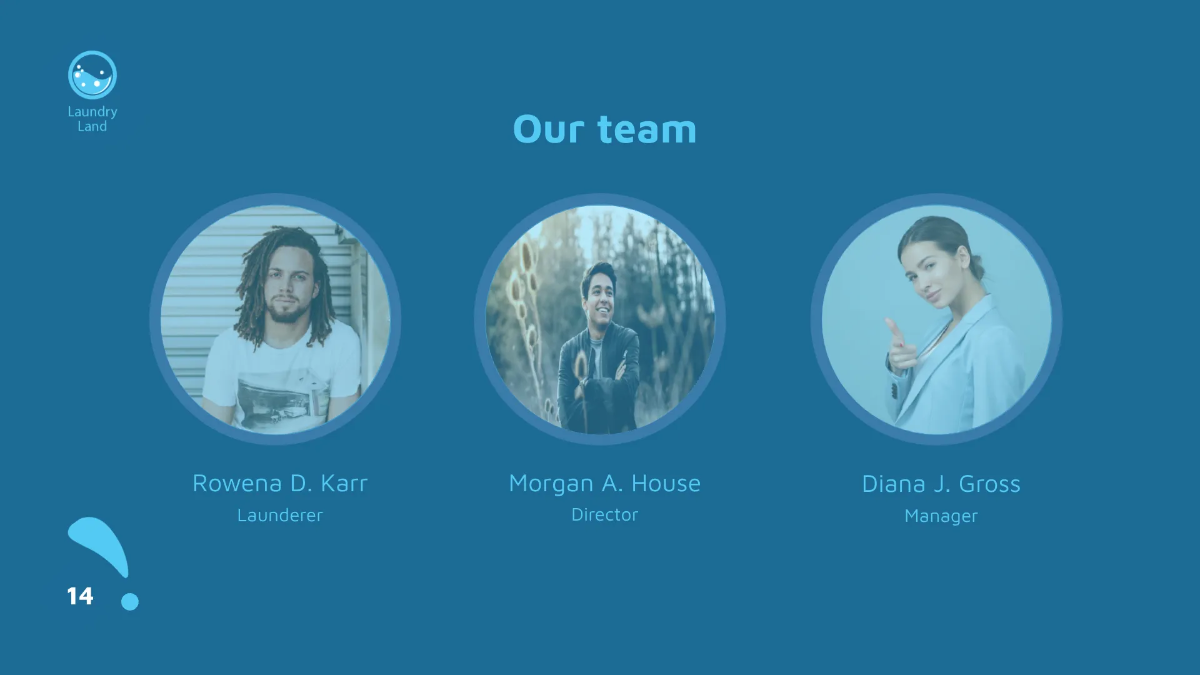 Free Laundry Presentation Template to Edit Online