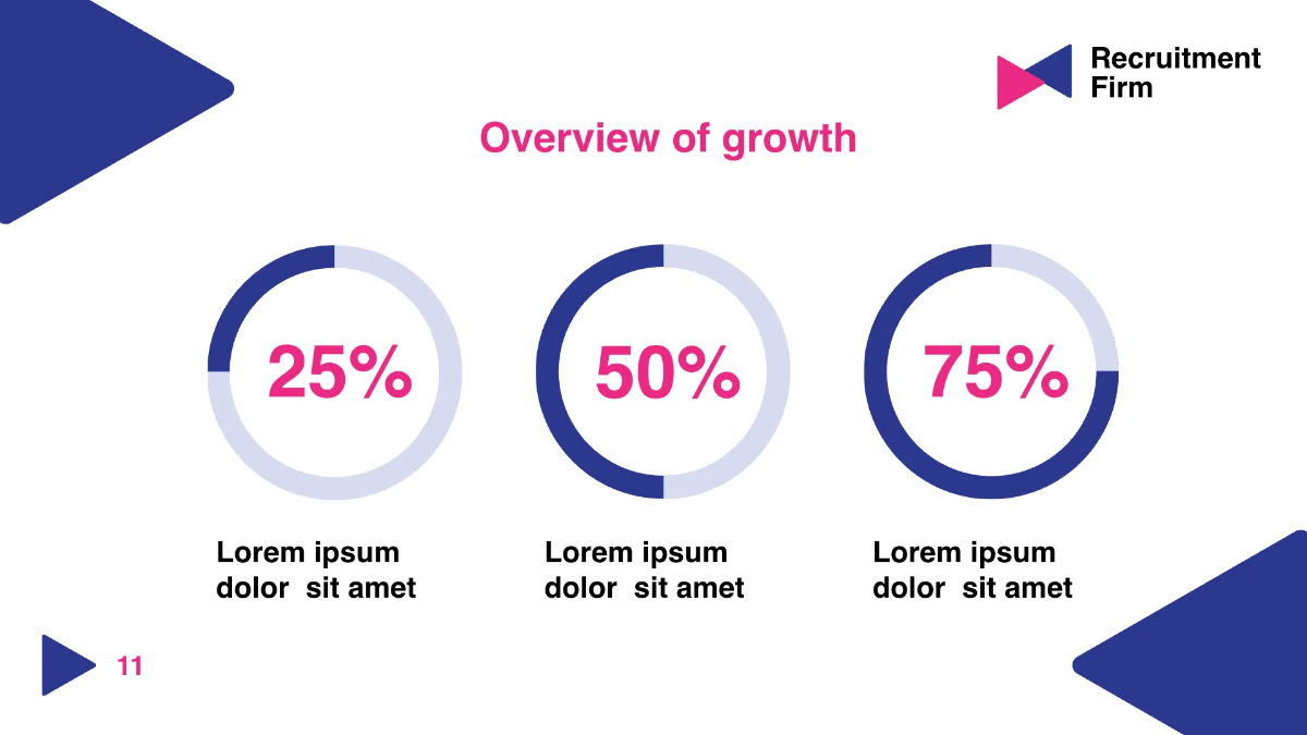 Free Recruitment Firm Presentation Template to Edit Online