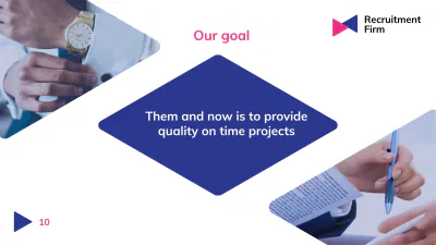 Free Recruitment Firm Presentation Template to Edit Online